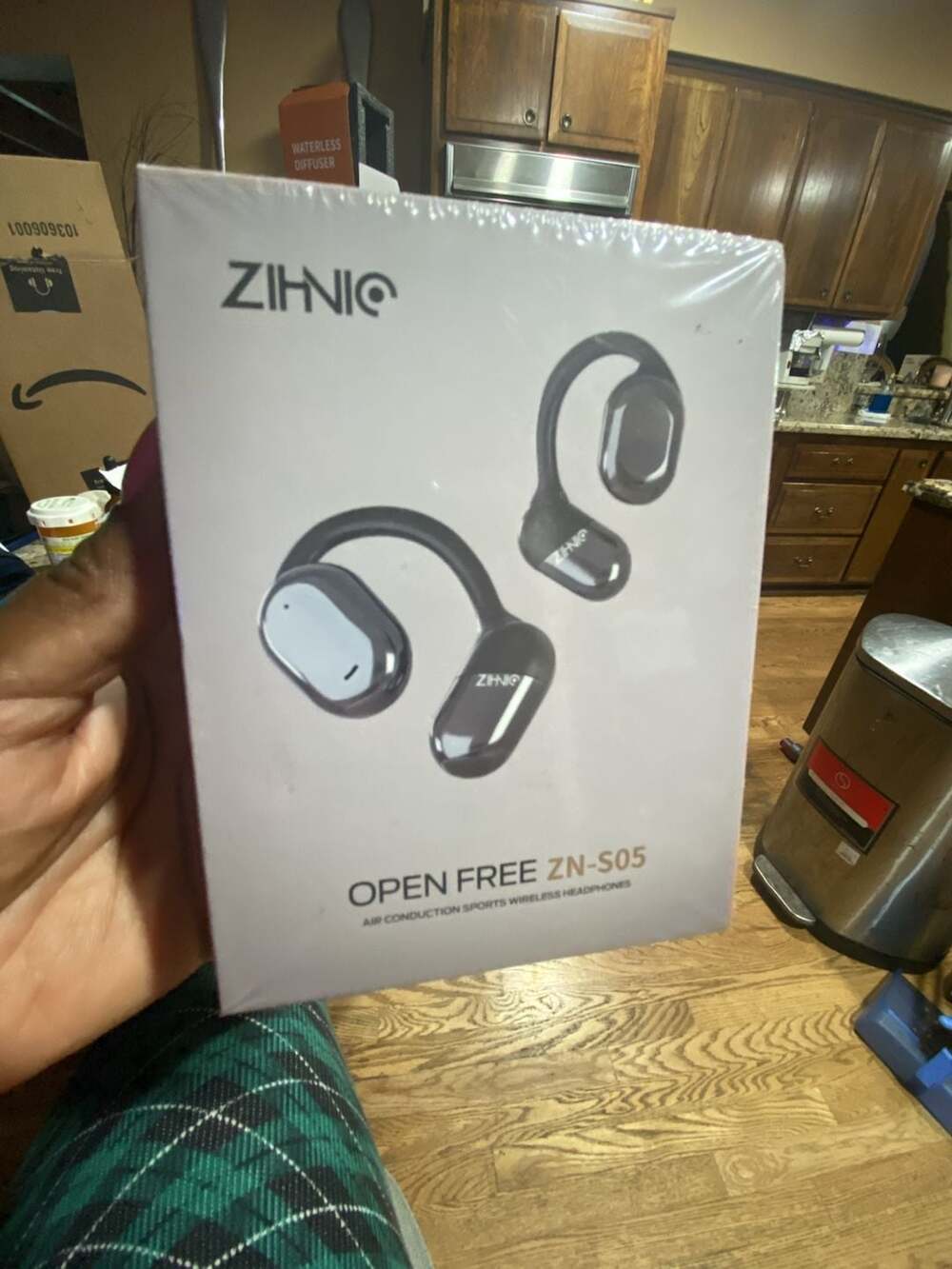 ZIHNIC ZN-S05 Open Free Air Conduction Sports Wireless Headphones